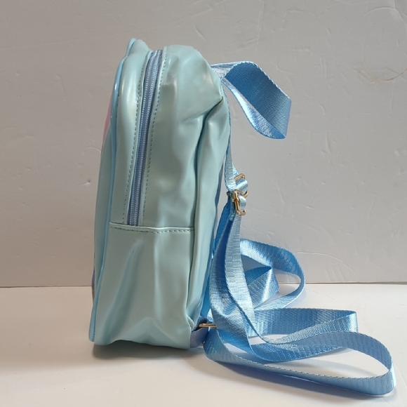 New Disney Stitch mini backpack light Blue - Picture 2 of 7